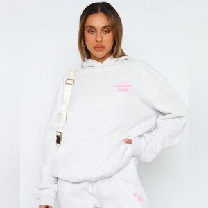 White Fox Hoodie L/XL